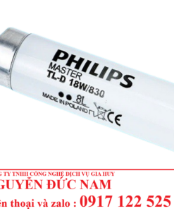  Bóng đèn TL83 cho tủ so màu Philips TL-D 18W/830 chính hãng
