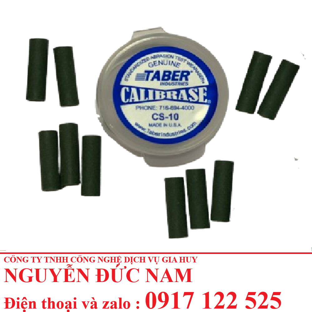 thanh mài CS‑10 hãng Taber – Giải pháp bền bỉ cho ngành nội thất và vật liệu