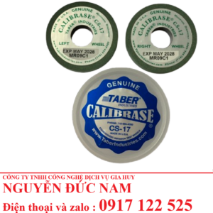 Đá mài Taber CS-17 – Bộ 2 viên tròn chính hãng Taber USA