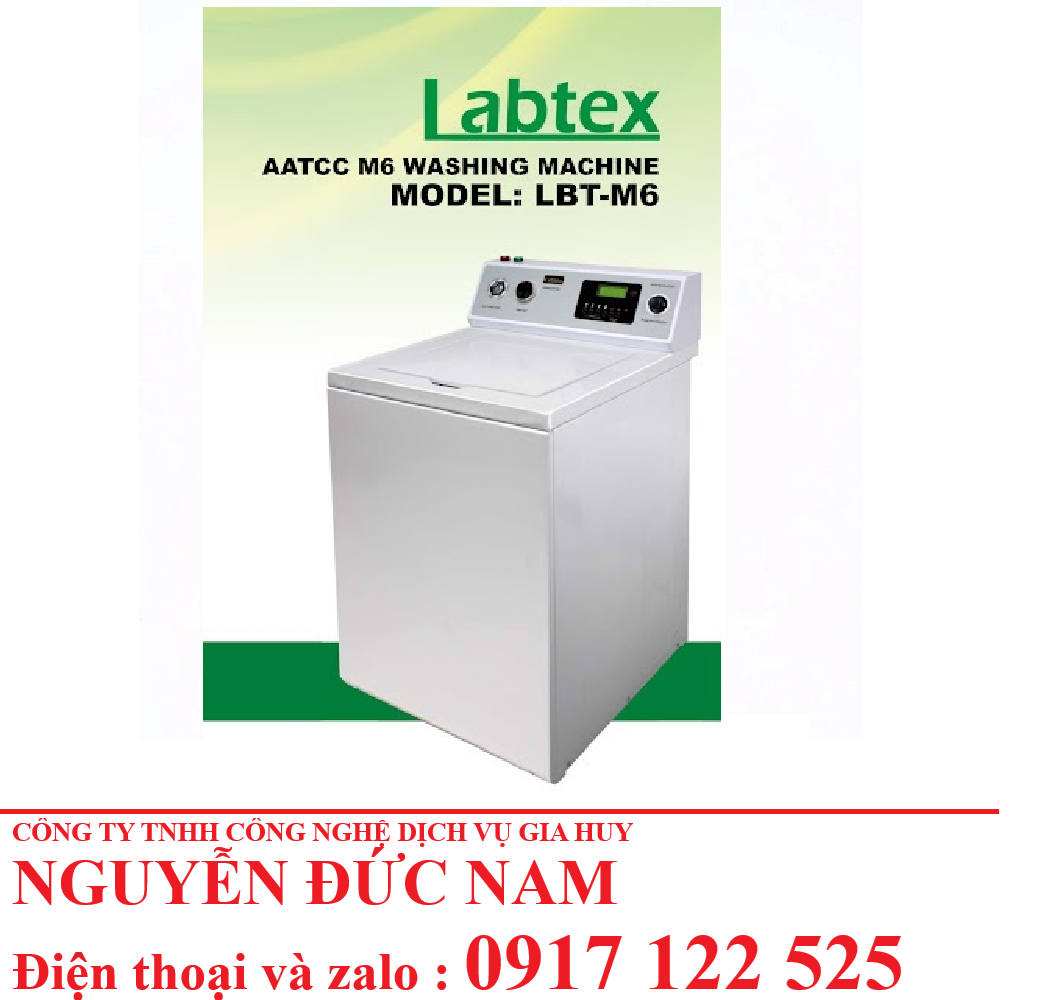 Máy Giặt LBT-M6 Chuẩn AATCC và ISO: Giải Pháp Hoàn Hảo Cho Phòng Thí Nghiệm May Mặc