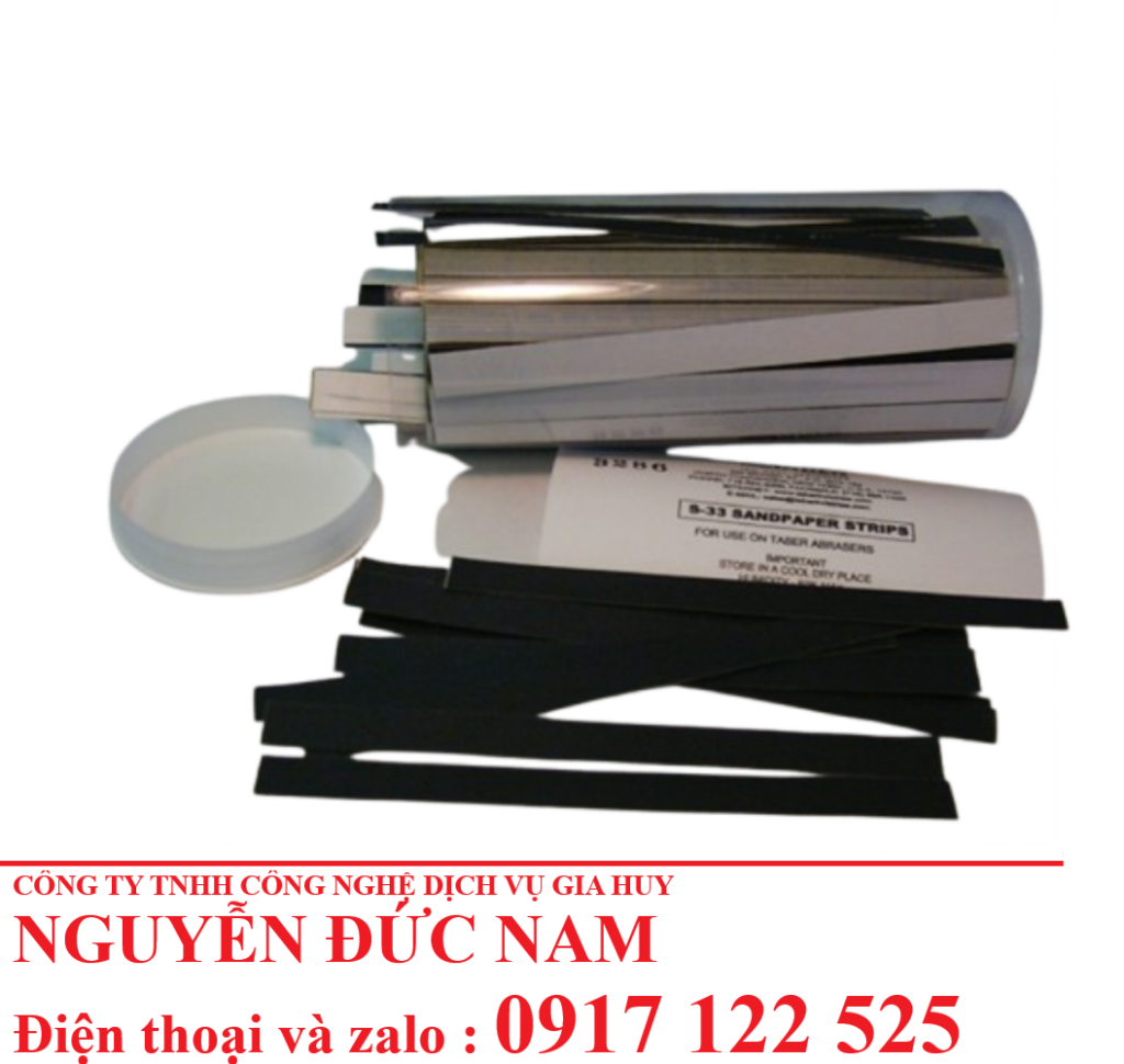 Giấy Nhám Mài Mòn Taber S-33 Chính Hãng USA | Gia Huy