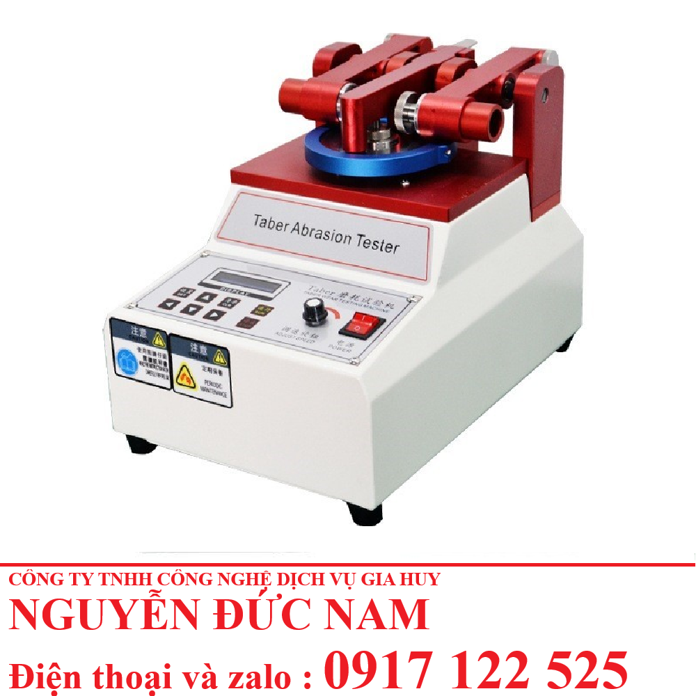 Máy Kiểm Tra Độ Mài Mòn Taber – Giải Pháp Đánh Giá Độ Bền Vật Liệu Chuyên Nghiệp