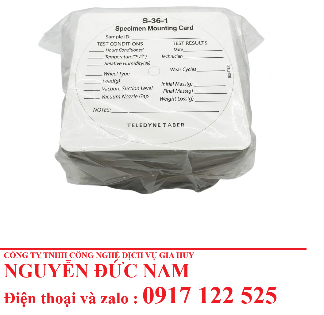 Tấm gắn mẫu S-36-1 Hãng Taber USA Chính Hãng